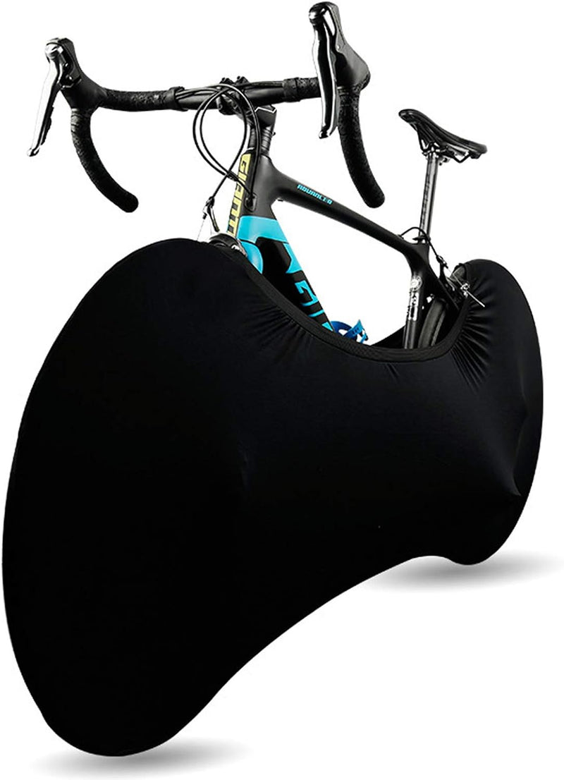 ECM elastic bicycle wheel cover mountain bike outdoor indoor dust cover, bicycle protective equipment tire cover, suitable for mountain bike road bike