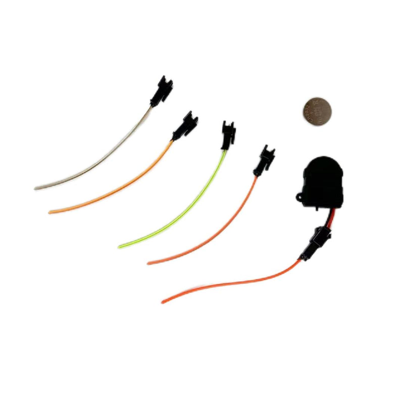 ECM new bicycle soft filament taillight, compact and easy to install, available in a variety of colors