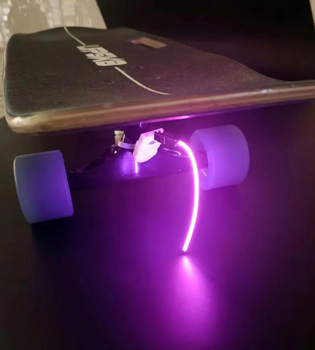 ECM Upgraded Bicycle, Scooter, Scooter Available Soft Filament Taillight Three Modes Switch Small and Easy to Install Multiple Colors Can be Replaced