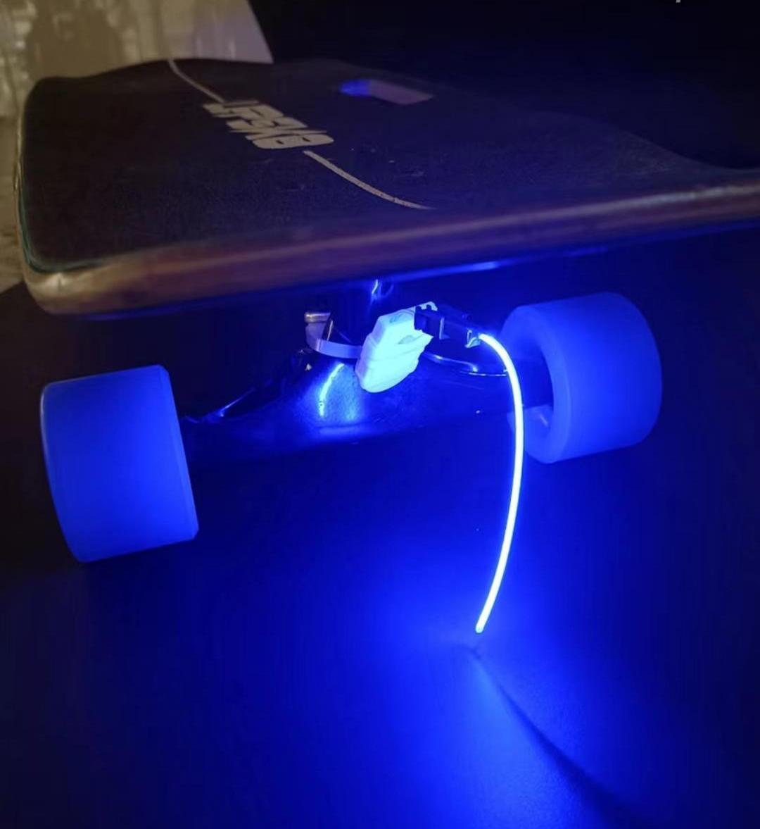 ECM Upgraded Bicycle, Scooter, Scooter Available Soft Filament Taillight Three Modes Switch Small and Easy to Install Multiple Colors Can be Replaced