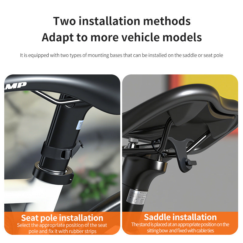 ECM new road bike demon eye HD animation DIY taillight Smart road bike taillight with mobile phone image transfer and custom emoticons