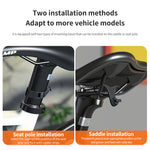 ECM new road bike demon eye HD animation DIY taillight Smart road bike taillight with mobile phone image transfer and custom emoticons