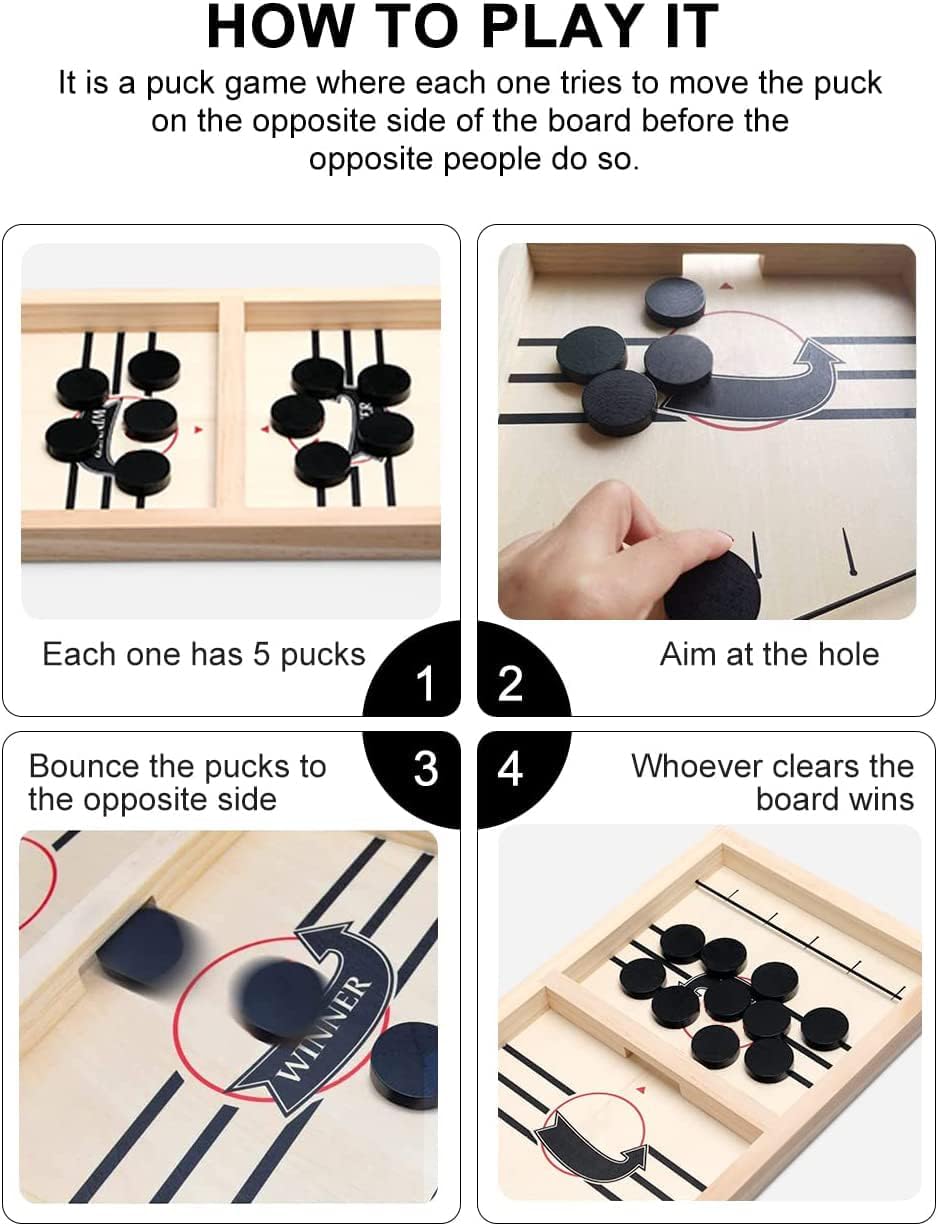 ECM fast slingshot game, slingshot game toys, board game toys for adults, children, parent-child interactive chess toys, board table games