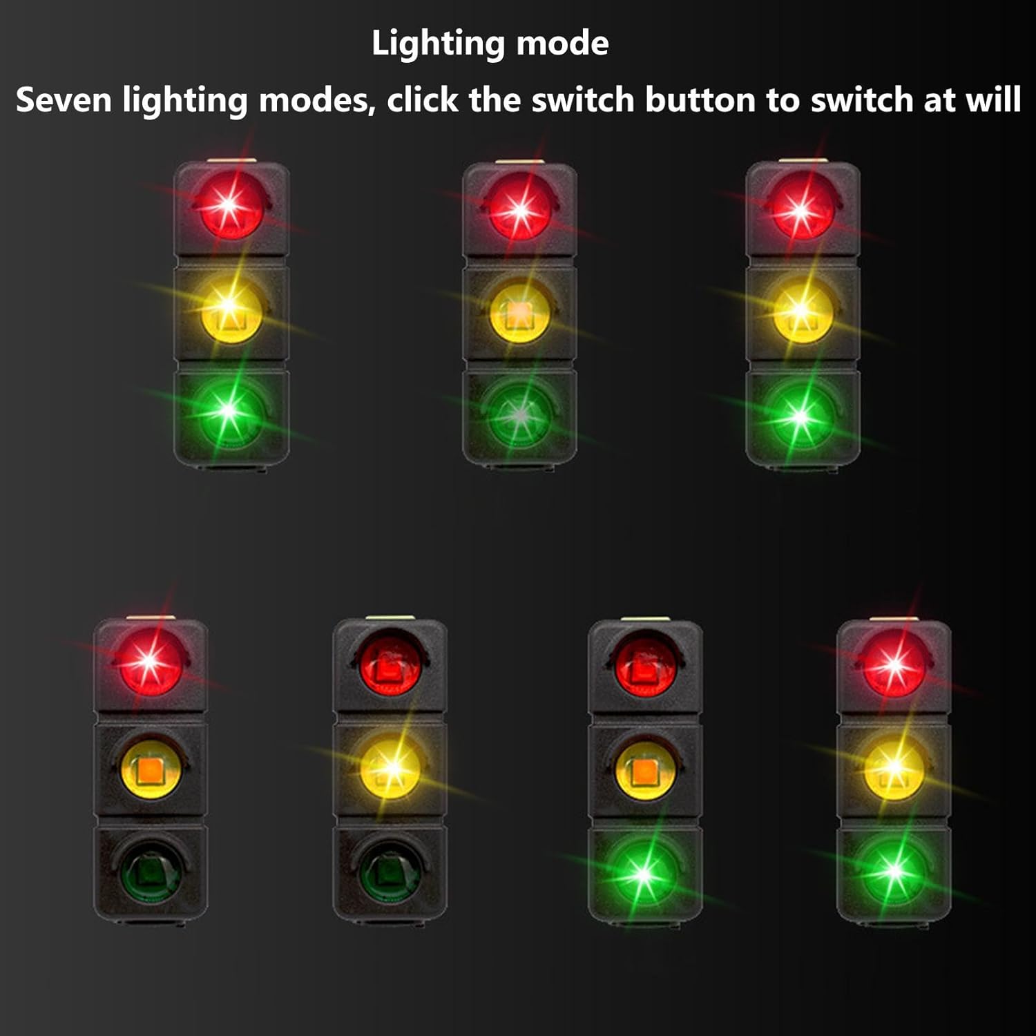 ECM bicycle tail light LED three-color riding safety tail light, waterproof, rechargeable, long-lasting night safety tail light