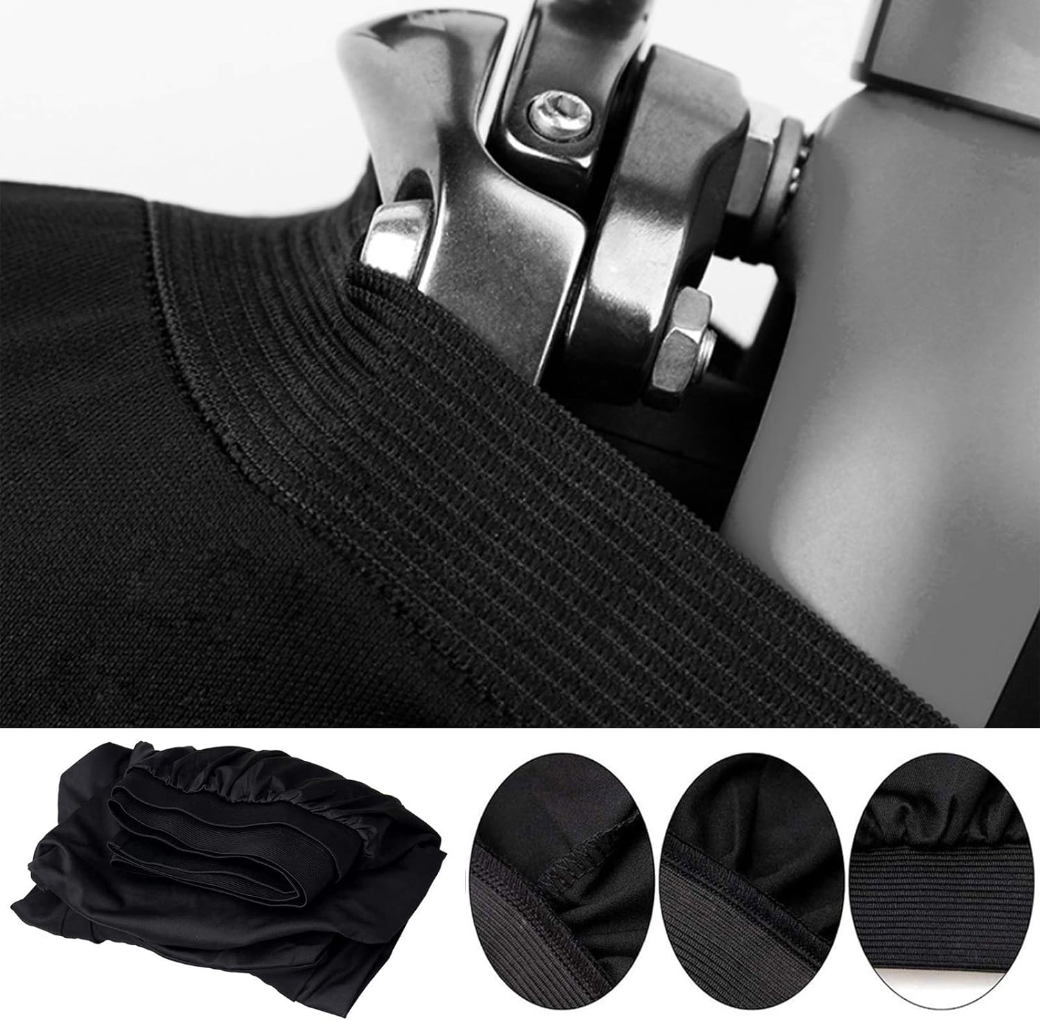 ECM elastic bicycle wheel cover mountain bike outdoor indoor dust cover, bicycle protective equipment tire cover, suitable for mountain bike road bike