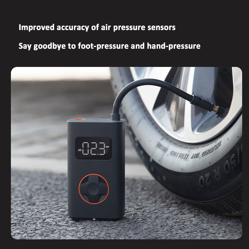 ECM inflatable treasure car air pump mini household car electric pump portable rechargeable automatic air pump