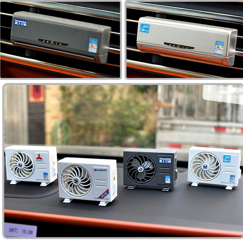 ECM solar air conditioner model car aromatherapy ornaments air outlet air conditioner aromatherapy car interior decorations with long-lasting fragrance
