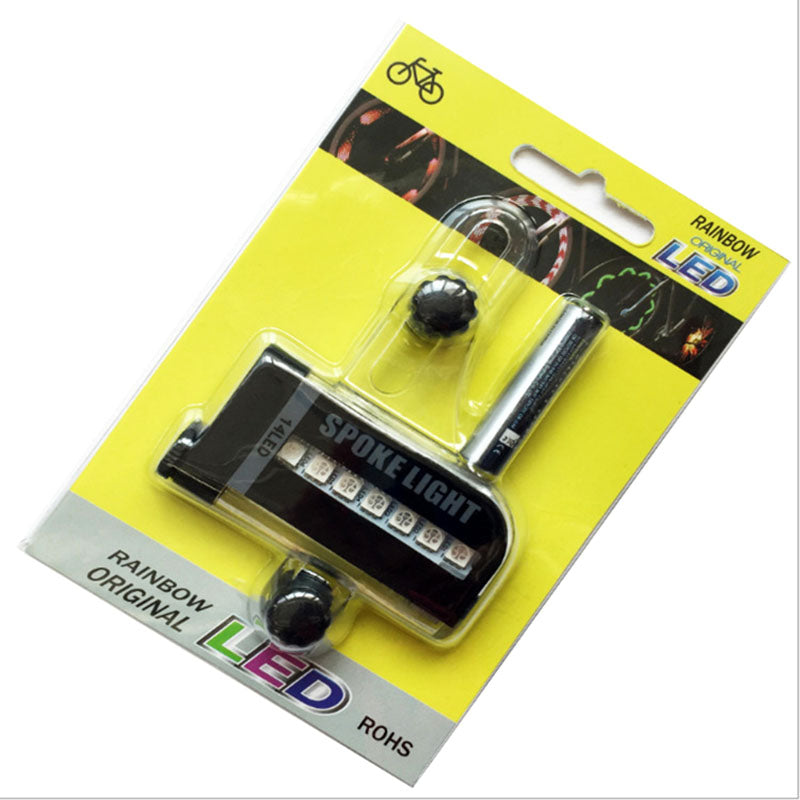 ECM Bicycle Wheel Light Waterproof LED Bicycle Spoke Light Safety Tire Light - Great Gift for Kids Adults - 32 Different Pattern Changes - Bicycle Accessories