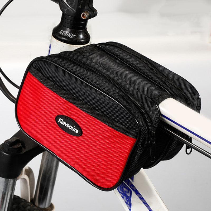 ECM bicycle mountain bike universal medium saddle bag bicycle upper tube bag cycling mobile phone tool bag