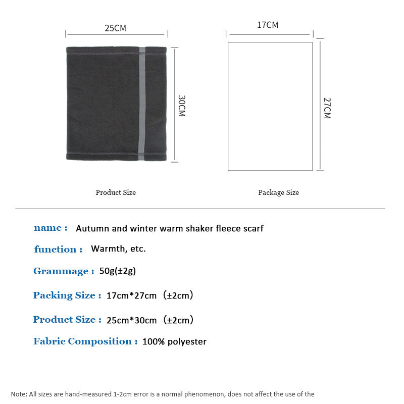 ECM winter cycling and skiing warm windproof breathable sun protection neck gaiter winter neck mask