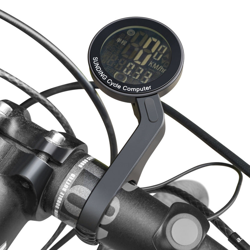 ECM new bicycle wireless backlight computer mountain bike speedometer odometer stopwatch bicycle equipment accessories