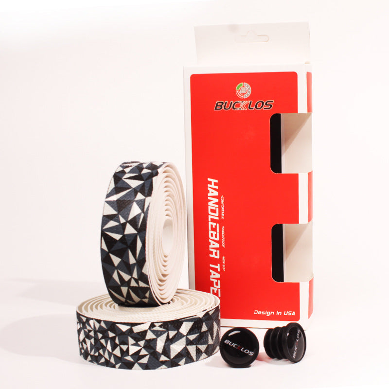 ECM road bike two-color gradient handlebar with PU high elastic wrap handlebar with anti-slip shock absorber bicycle EVA Bend bar tape