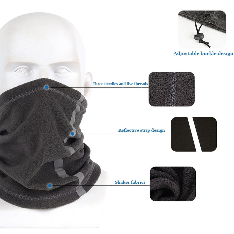 ECM winter cycling and skiing warm windproof breathable sun protection neck gaiter winter neck mask