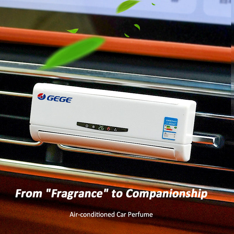 ECM solar air conditioner model car aromatherapy ornaments air outlet air conditioner aromatherapy car interior decorations with long-lasting fragrance