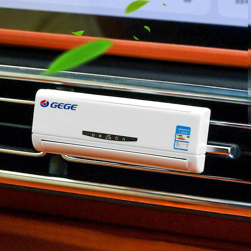 ECM solar air conditioner model car aromatherapy ornaments air outlet air conditioner aromatherapy car interior decorations with long-lasting fragrance