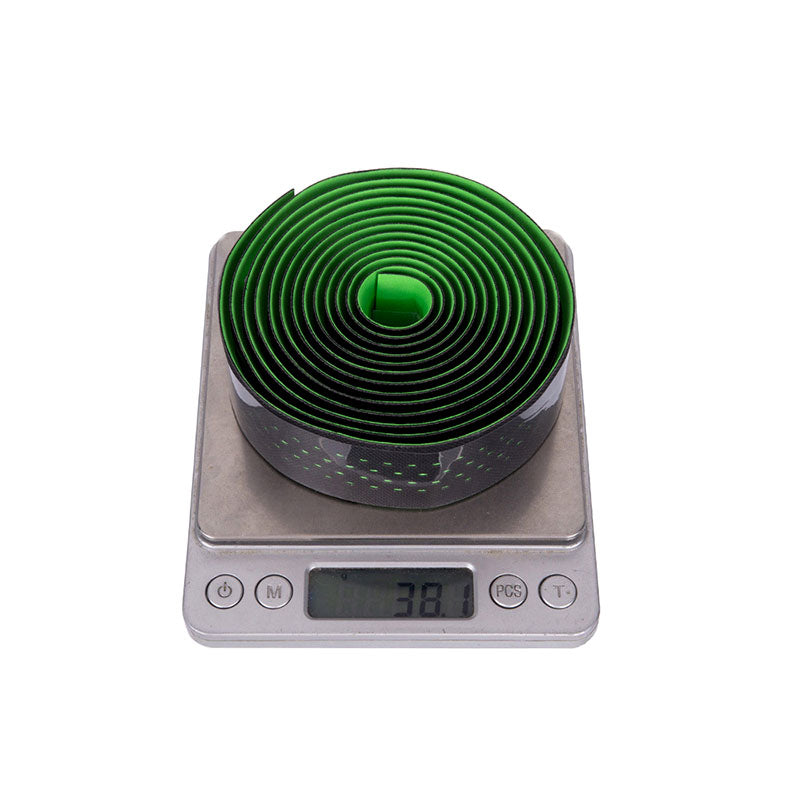 ECM road handlebar with rainbow perforated PU breathable anti-slip wear-resistant shock-absorbing tape