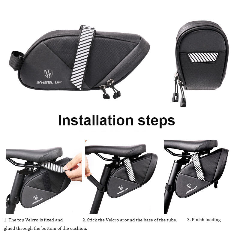 ECM bicycle water-repellent tail bag seat cushion equipment tail bag bicycle mountain bike riding equipment saddle bag