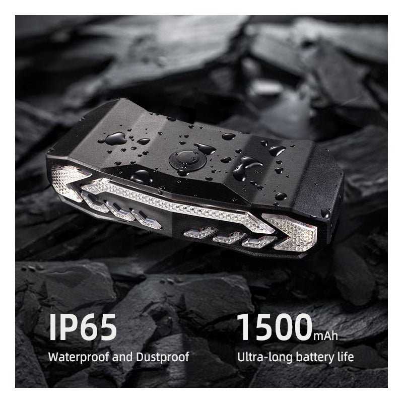 ECM bicycle remote control steering multi-function taillight USB charging with alarm function mountain bike outdoor riding equipment