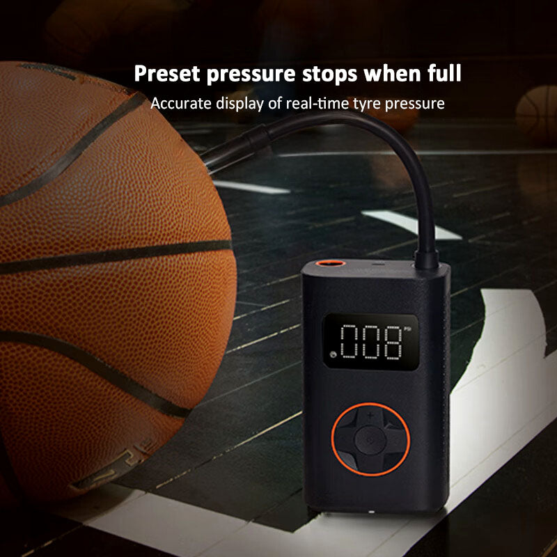 ECM inflatable treasure car air pump mini household car electric pump portable rechargeable automatic air pump
