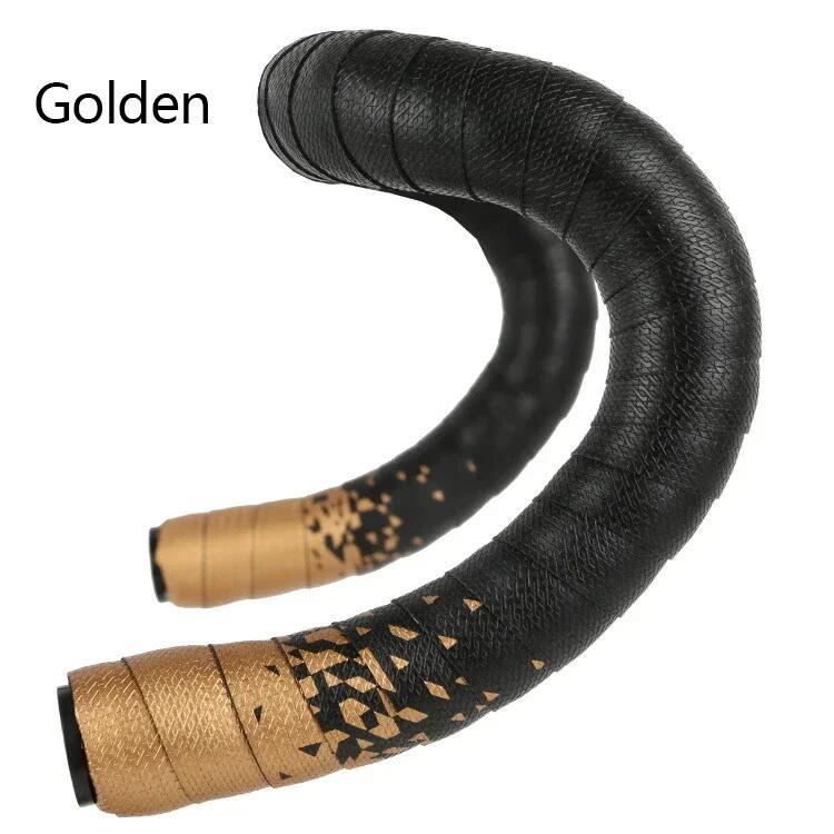 ECM road bike two-color gradient handlebar with PU high elastic wrap handlebar with anti-slip shock absorber bicycle EVA Bend bar tape