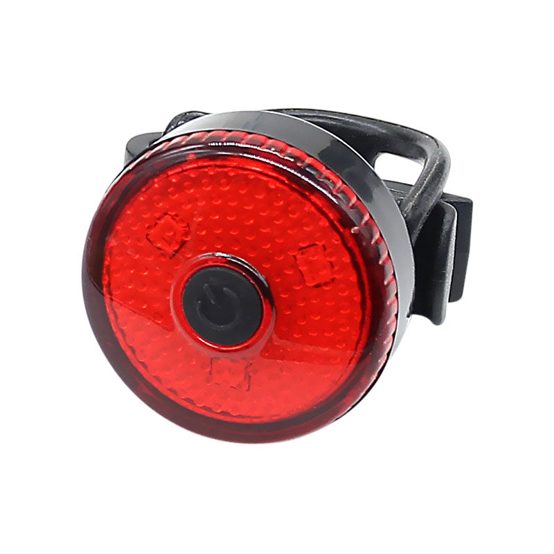ECM new strap bicycle creative USB charging tail light mountain bike outdoor night riding tail light riding equipment accessories