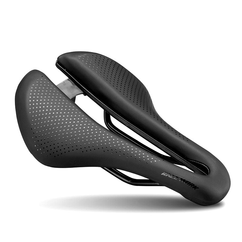 ECM smart tail light hollow seat cushion, comfortable version of hollow mountain road bicycle saddle, cycling equipment for men and women