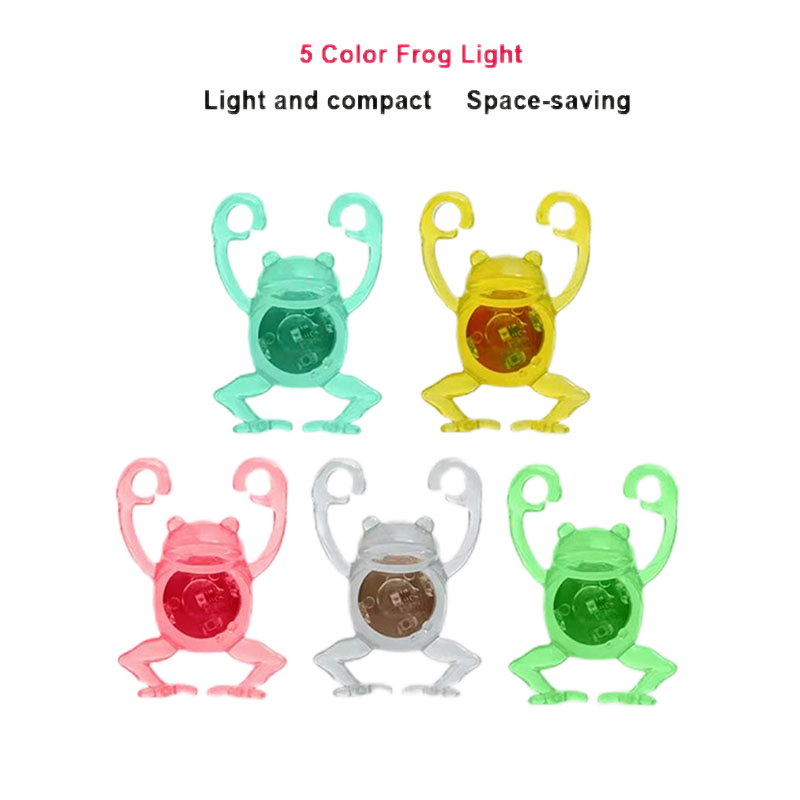 ECM bicycle frog taillight, waterproof, compact and long-lasting, cool warning taillight for night riding