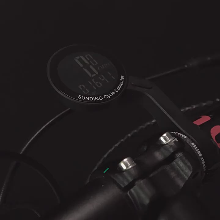 ECM new bicycle wireless backlight computer mountain bike speedometer odometer stopwatch bicycle equipment accessories