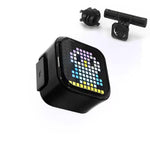 ECM New Full-Color Smart Emoji Taillight for Road & Mountain Bikes — Features Brake Sensing, Long Battery Life, Rechargeable Design, and Waterproof Protection