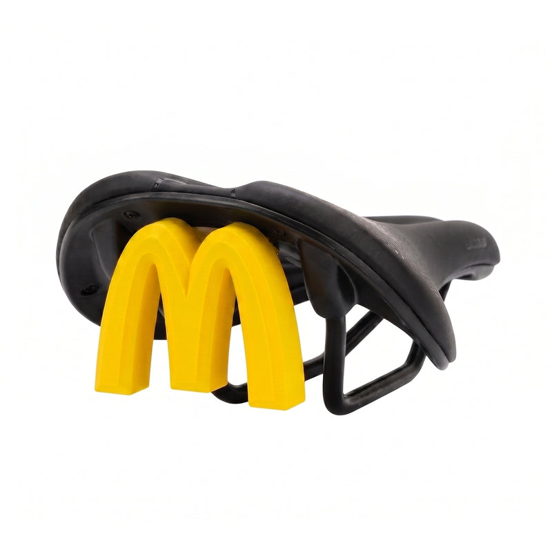 ECM New Product: Creative, Personalized, Waterproof, Rechargeable Road Bike Tail Light (McDonald's Style)
