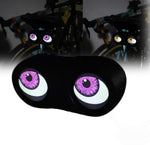 ECM new road bike demon eye HD animation DIY taillight Smart road bike taillight with mobile phone image transfer and custom emoticons