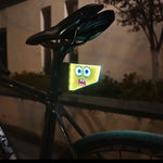 EDM road bike mountain bike rechargeable luminous number plate supports customization [please send pictures to contact customer service for customization]