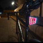 EDM road bike mountain bike rechargeable luminous number plate supports customization [please send pictures to contact customer service for customization]