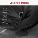 ECM Bike Cover Outdoor Waterproof Bicycle Covers Rain Sun UV Dust Wind Proof with Lock Hole for Mountain Road Electric Bike