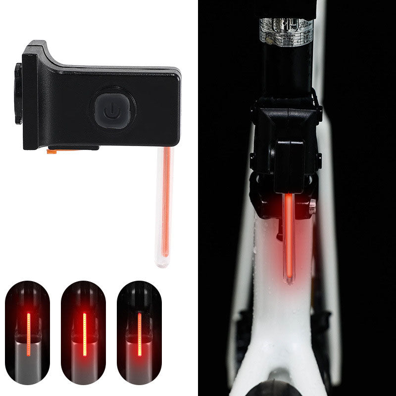 ECM bicycle dripping tail light USB charging ultra long battery life