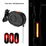 ECM bicycle drip tail light USB charging bicycle tail light night riding warning LED bicycle tail light