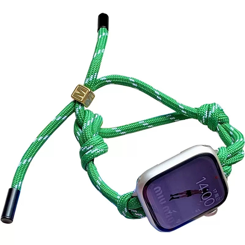 Watch Rope Strap ECM wrist rope braided watch strap compatible with Apple Watch, men's