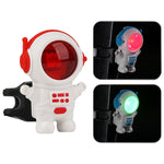 ECM creative astronaut spaceman bicycle taillight Type-C charging multiple light modes compact and easy to install night riding warning light